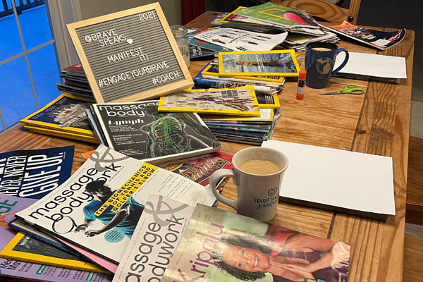 Brave Speaks Vision Boards Workshops